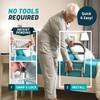 Lunderg Bed Rails for Elderly Adults Safety - with Motion