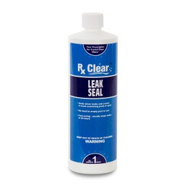 Rx Clear Leak Seal | Fast Acting Repair Kit for Spas and In-Ground Swimming Pools | Formula Stops Leaks Within 24 Hours | 1 Quart Bottles | Single Pack