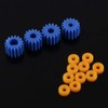 26pcs Plastic Spindle Gears Sleeve Kit 2MM/2.3MM/3MM/3.17MM/4MM for DIY Cars