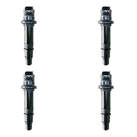 SYMOTTEC Ignition Coil Pack of 4 replacement for Yamaha MT-07 R6 RJ15 Bj YZF Replace# R1FZ8 F6T558