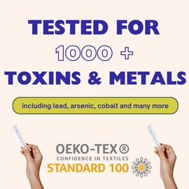 Marlow 100% Organic Cotton Easy Glide Tampons with Compact Plant Based BPA Free Applicator, Chlorine Free, Toxin Free, Hypoallergenic, Dermatologically Tested, Fragrance Free, Light, 18 Count