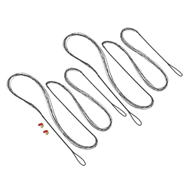 PATIKIL Bow String Replacement,12 Strands Recurve Bowstring with Nock Point