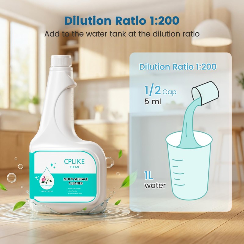 Floor Cleaning Solution Compatible with eufy C28, Omni C20, X10
