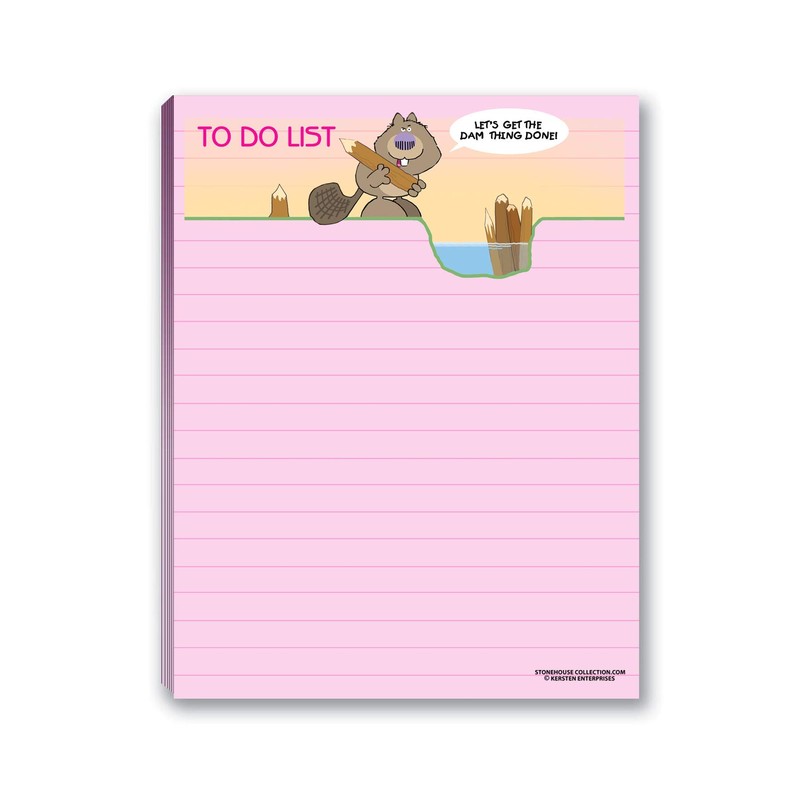 4 Funny Notepad Assorted Pack - Great Gift Set -