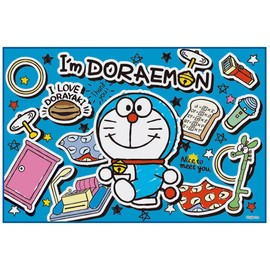 Skater VS1-A Doraemon Leisure Sheet, Size S, 23.6 x 35.4 inches (60 x 90 cm)