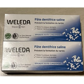 Weleda Salt Toothpaste 2x 75ml Exp 12/2026
