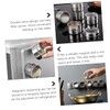 LIFKOME 8pcs Magnetic Spice Jar Small for Jars Spice Container