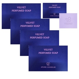 Amore Counselor Velvet Perfumed Soap 80g x 5 / 아모레 카운셀러 벨벳 퍼퓸드 솝 80g x 5개