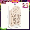 4Pcs Dia De Los Muertos Ofrenda Shadow Box Wooden Dia