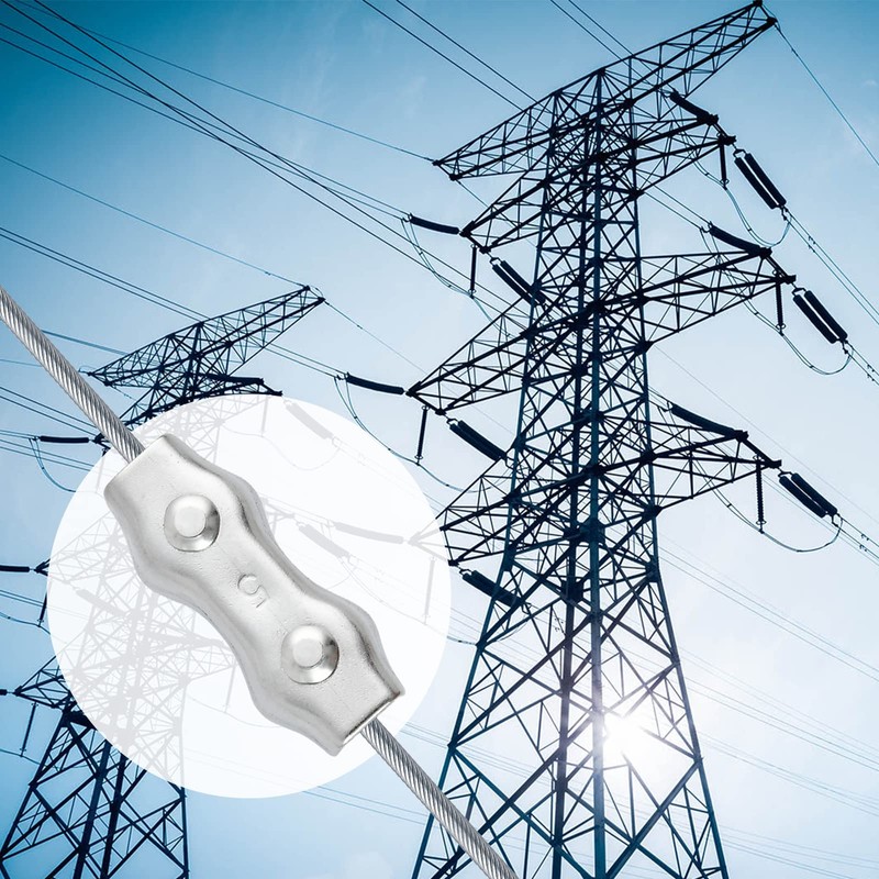 Milkary M5 Poly Rope Connectors, 30 Pcs Poly Rope Fence