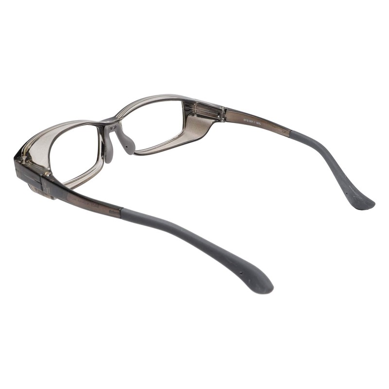 ATHLLY SAFETY SFG-007-1 High Performance Safety Glasses, Clear Gray/Clear