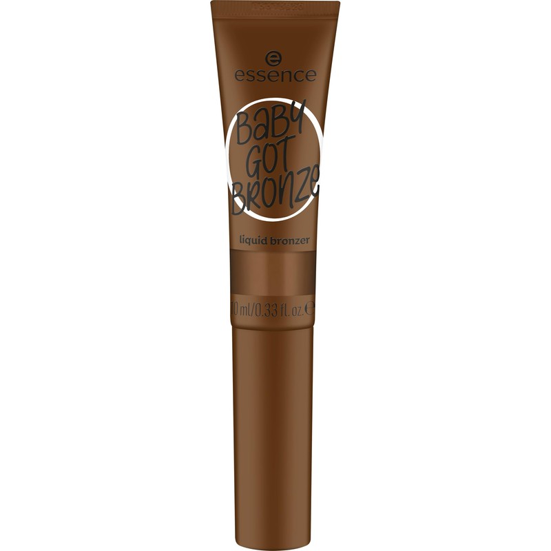 essence BABY GOT BRONZE liquid bronzer, longlasting, defining, easy to