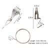 10 Pack Picture Rail Hanging System Picture Hanging Hardware Kit,