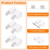 sourcing map 4Pack Magnetic Touch Latches, Push to Open Magnet