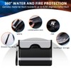 YapitHome Fireproof Document Bag with Lock 4200°F, Fireproof Document Bag