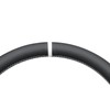 MEWANT DIY Stitched White Leather Steering Wheel Cover Wrap for