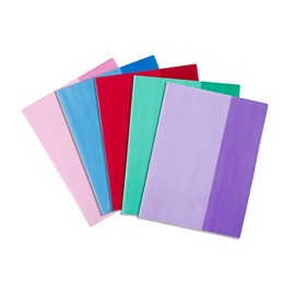Contact 48863 Book Sleeves Tints 9X7 Pk5