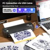 leginico Tattoo Stencil Printer with 40pcs Transfer Paper, Bluetooth Thermal