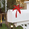 2 Pieces Mailbox Flags Flamingo Coconut Tree Mailbox Replacement Flags
