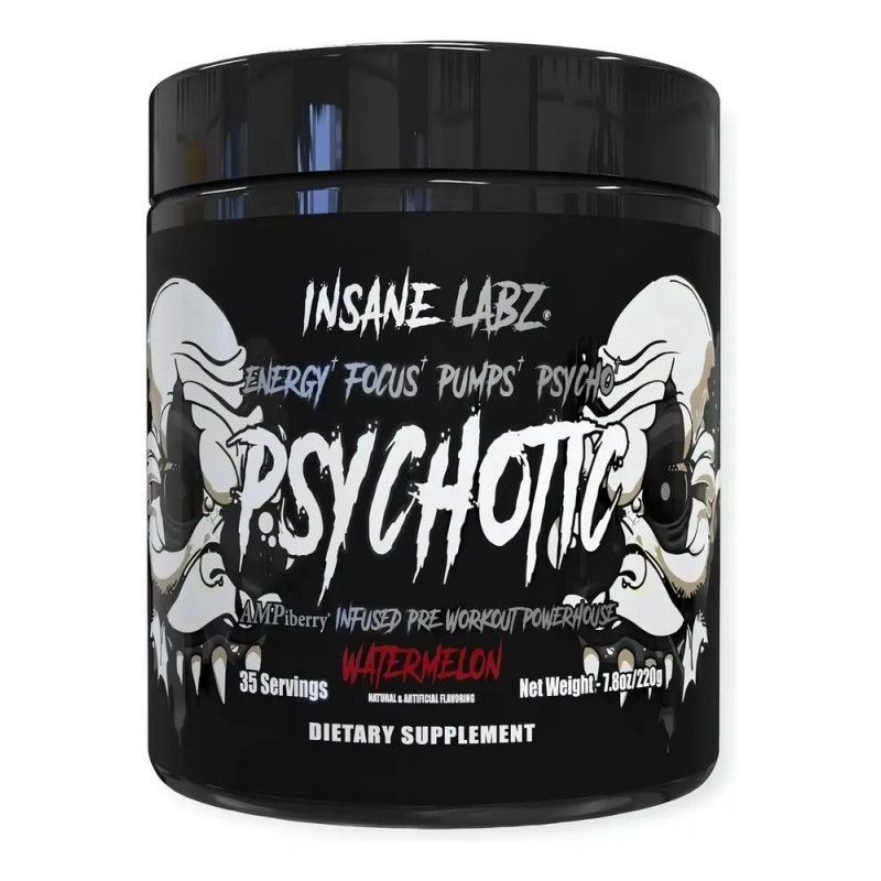 Psychotic black Insane Labz 35 Serv Sabor Watermelon
