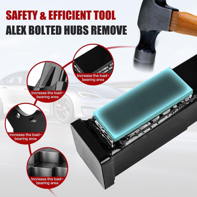 TNCZHYLX 8629 Wheel Hub Removal Tool, Wheel Bearing Removal Tool,