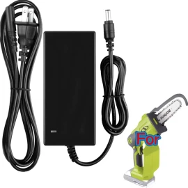 RXQMXG AC Adapter Charger For Sun Joe 24V-HCS-LTE 24-Volt iON+ Cordless Mini Chainsaw