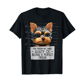 Yorkshire Terrier Teacup Guilty Perfect Friend Teacup Yorkie T-Shirt