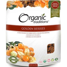 Organic Traditions Golden Berries, 454g