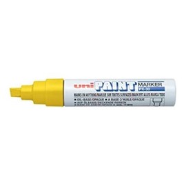 Uni-Paint PX-30 Oil-Based Paint Marker, Broad Point, Yellow, 1-Count