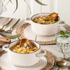 Gooditour Ceramic Soup Bowls Set - 27 Oz French Onion