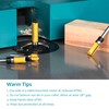 Flytuo 4PCS Pattern Flush Trim Router Bit Set 1/4" Shank,