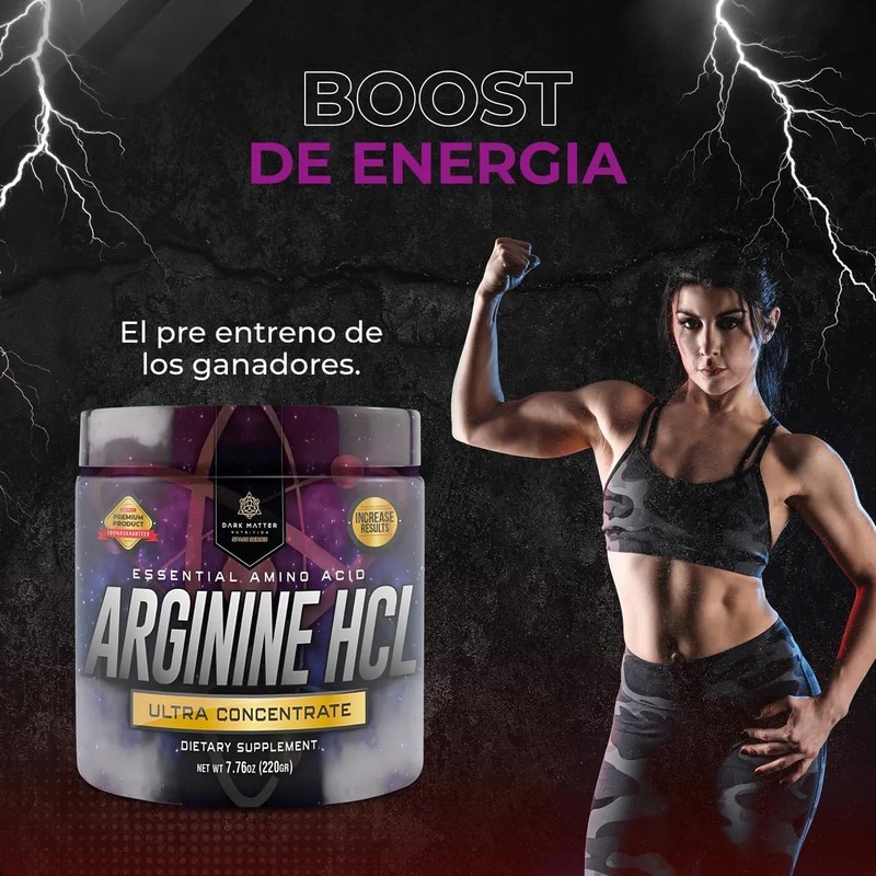 L-Arginina HCL en Polvo 220 g
