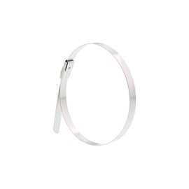 8 Inch Standard 316 Stainless Steel Cable Tie - 100 Pack