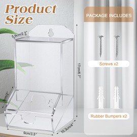 Weysat 2 Pack Laundry Pods Container Acrylic Dishwasher Pods Holder W/ 2 Lids Dispenser for Powder Clear Laundry Room Organization Storage for Clothes Pins Dryer Balls Snack Candy Detergent Tablets