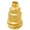 Joywayus Solid Brass QCC1 Nut Propane Gas Fitting with 1/4"