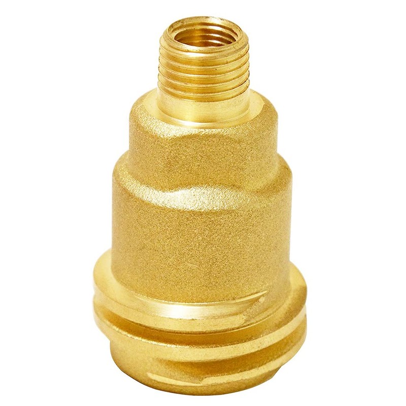Joywayus Solid Brass QCC1 Nut Propane Gas Fitting with 1/4"