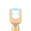 TOSUNY 6 Piece Gold Plated 4mm Y Plug Speaker Cable