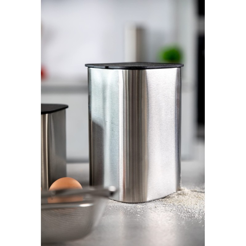 MasterClass 17cm Stainless Steel Antimicrobial Storage Container with Protective Case