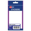 Avery White Rectangle Stickers, 116 x 78 mm, 7 Labels,