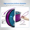 GEEETECH Purple TPU Filament 1.75mm Flexible 3D Printer Filament 95A