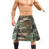 OCANXUE Kilt for Men Camo Utility Kilt Waterproof Tactical Kilt