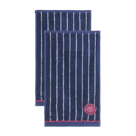 FC Bayern München Guest Towels Set of 2 (One Size, Navy)