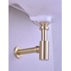 GORDEE Bathroom Sink Stopper P-Trap Complete Set Adjustable Bottle Trap
