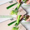 Herb Scissors by JYTUUL - Stainless Steel 5 Blades Multipurpose