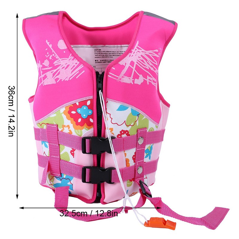 Manner Kids Swim Jackets Children Swimming Vest Neoprene Swim Learner