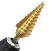 HRLORK Step Drill Bit 4mm-22mm Cone Drill Bits Hole Cutter