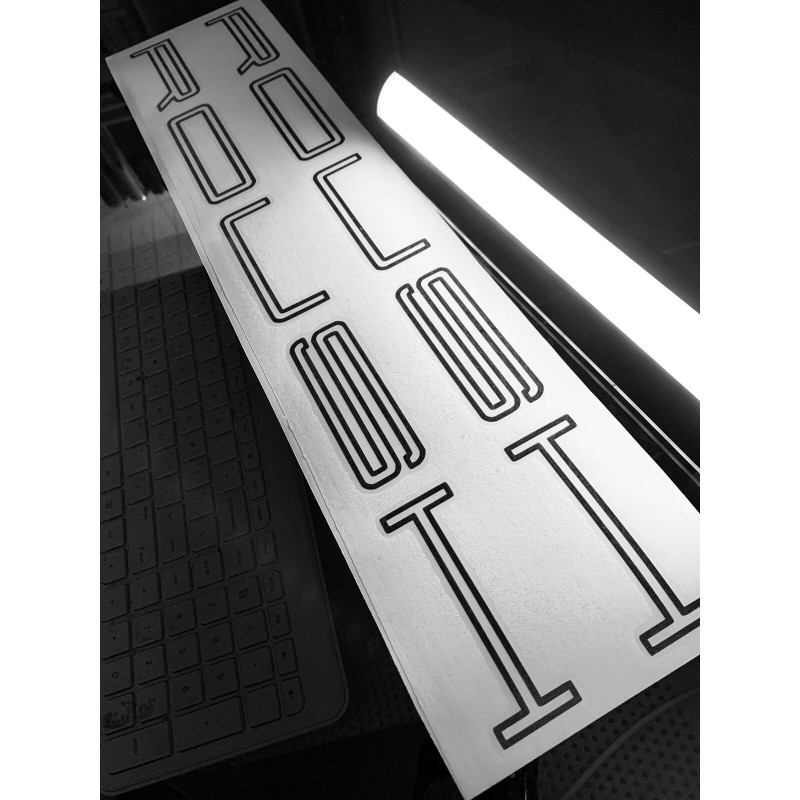 ADS 28” Roush Outline Tailgate Body Decal OEM 2PC Set