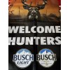 Busch Light Hunting Banner Vinyl New!! Beer Man Cave Hunter