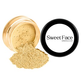 SweetFace Minerals(20gm) Yellow Color Corrector, Under Eye Corrector, Color Corrector For Dark Circles, Dark Circle Corrector, Corrector De Maquillaje Para Mujer, Skin Corrector, Makeup Corrector