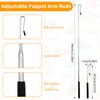 Ouligay 2 Pcs 21 inch Adjustable Puppet Handles Arm Control